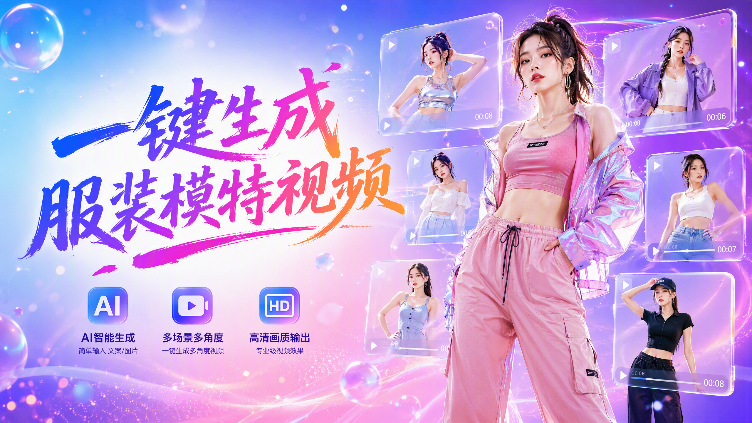 服装模特视频工坊 智能体封面