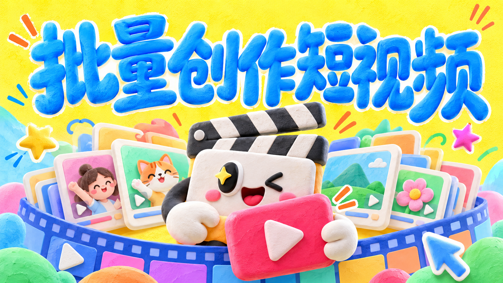 快速混剪视频工具 智能体封面