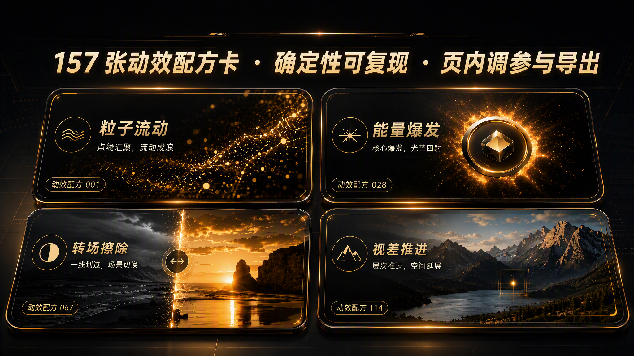 动效配方画廊 智能体封面